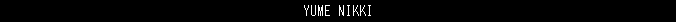 Banner Yume Nikki